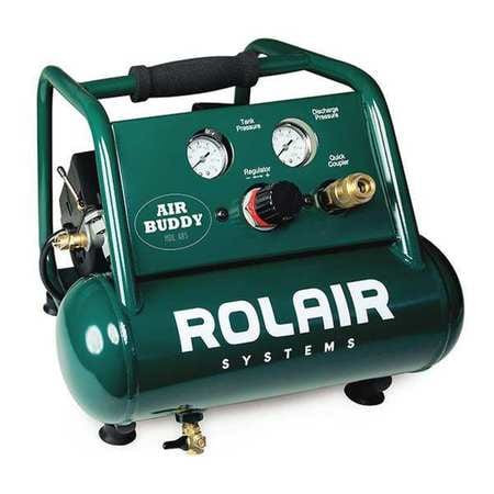 ROLAIR AB5 AIR BUDDY COMPRESSOR 1/2HP OIL-LESS