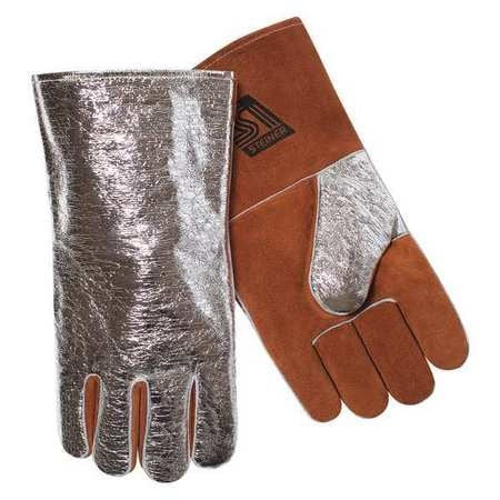 STEINER INDUSTRIES 02122-L HEAT RESISTOR WELDING GLOVES L PR