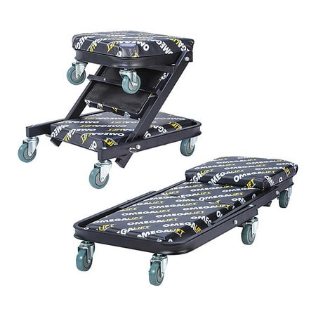 OMEGALIFT 91000 FOLDABLE CREEPER SEAT,450 LB. CAPACITY