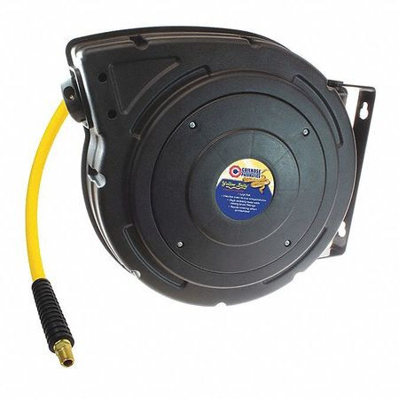 COILHOSE PNEUMATICS CO YBREEL60504Y Y BELLY PVC HYBRID HOSE REEL 3/8"IDX50