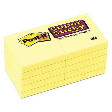 3M OFFICE SUPPLIES (OFSD) 62210SSCY PAD,POST-IT,2"X2",PK10