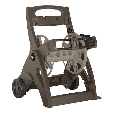 SUNCAST CORPORATION LGN212B2 GARDEN HOSE REEL,CART,15 IN,RESIN