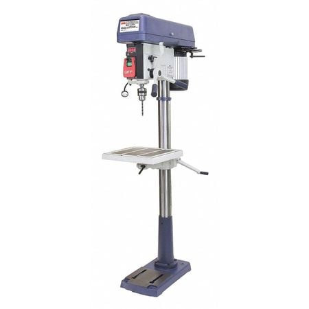 DAYTON 55MJ87 FLOOR DRILL PRESS,1.5 HP,5/8" CHUCK
