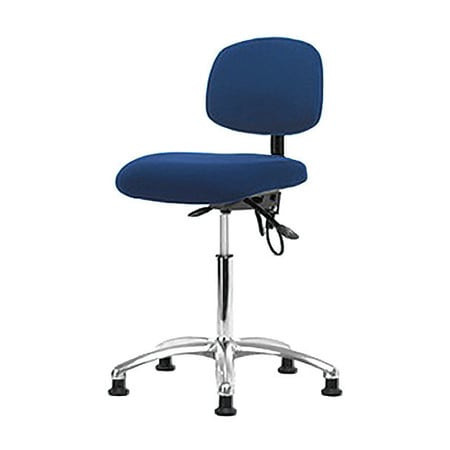 BLUE RIDGE ERGONOMICS BR-ESD-FMBCH-CR-T1-A0-NF-EG-ESDBLU ERGONOMIC CHAIR FABRIC BLUE
