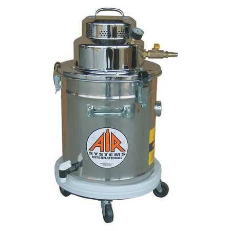 AIR SYSTEMS INTERNATIONAL AV-5P HEPA VACUUM SYSTEM PNEUMATIC 5 GAL.