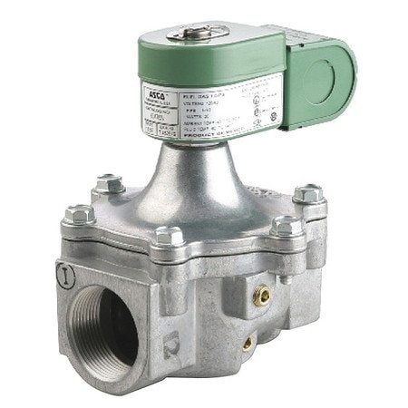 REDHAT K3A782V FUEL GAS SOLENOID VALVE 1-1/2 PIPE SZ