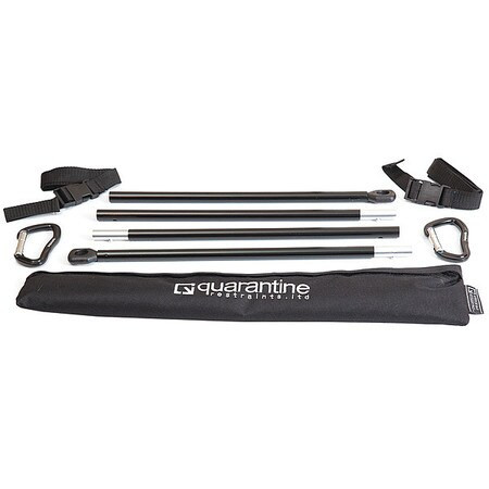 QUARANTINE RESTRAINTS QAB-LBN CARGO NET BLACK POLYESTER 8 FT 3 L