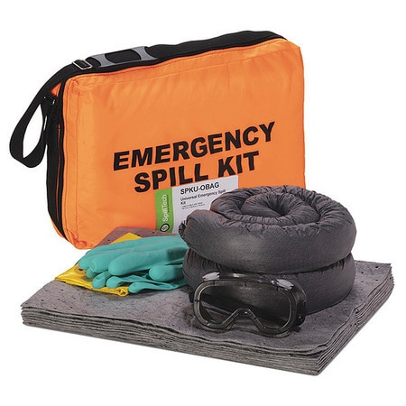 SPILLTECH SPKU-OBAG SPILL KIT/STATION BAG UNIVERSAL 4.7 GAL.