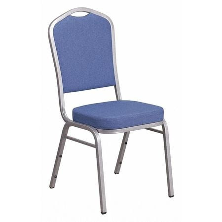 FLASH FURNITURE FD-C01-GOLDVEIN-S0810-GG NAVY BLUE FABRIC BANQUET CHAIR