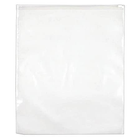 GRAINGER GLOBAL SOURCING 55NK52 RECLOSABLE POLY BAG SLIDE SEAL PK250