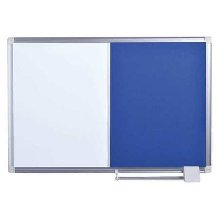 MASTERVISION XA0522830 COMBO BOARD FELT BLUE 3 FT.X4FT.