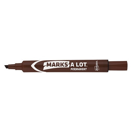 MARKS-A-LOT 7170908881 DESK-STYLE PERMANENT MARKER LARGE CHISEL