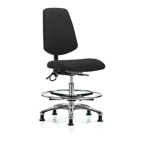 BLUE RIDGE ERGONOMICS BR-ESD-FMBCH-MB-CR-T0-A0-CF-EG-ESDBLK FAB ESD CHR,MED,MD BK,FR,GLIDES,BLK