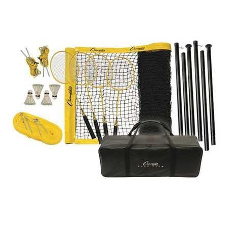 CHAMPION SPORT CG203 DELUXE BADMINTON TOURNAMENT SET IN CASE