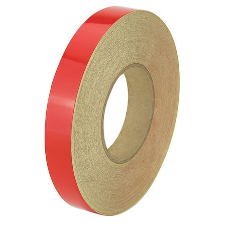HARRIS INDUSTRIES RF5RD REFLECTIVE MARKING TAPE SOLID RED 1 W