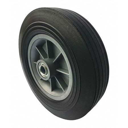 GRAINGER GLOBAL SOURCING 53CM89 SOLID RUBBER WHEEL,4",500 LB.