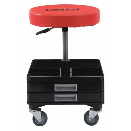 PRO-LIFT C-3100 PNEUMATIC CHAIR,TOOL TRAY,36",300 LB.