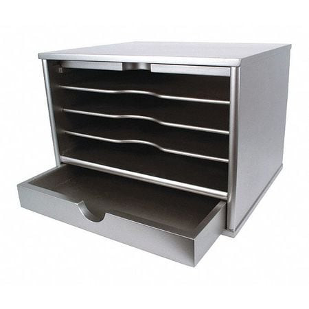 VICTOR S4720 DESKTOP ORGANIZER,SILVER