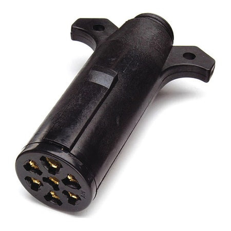 GROTE 82-2140 TRAILER PLUG POLY GLASS 7-POLE