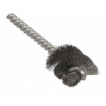 TANIS BRUSH 06505 BURR BRUSH .006 HC STEEL 7/8 DIA.