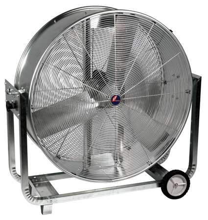 VENCO PRODUCTS VMAC-36-DD-MTC COMMERCIAL MOBILE TILTABLE DRUM FAN,36"