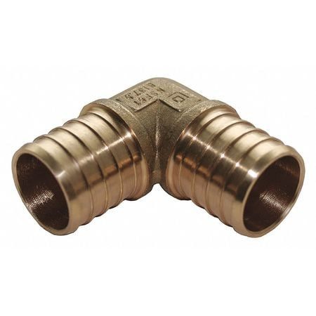 JONES STEPHENS C76008LF BRASS & CHROME PIPE FITTINGS; TYPE: 90 E