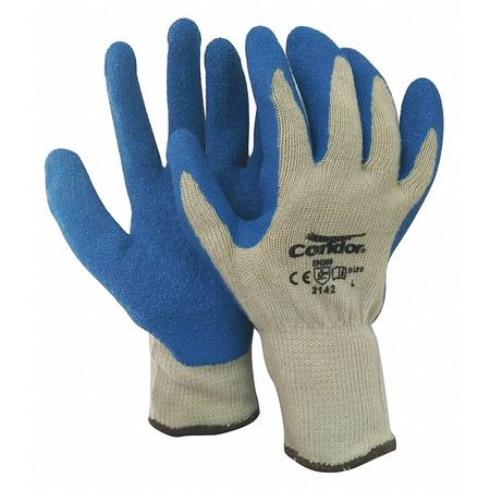 CONDOR USA INC 484T55 COATED GLOVES COTTON/POLYESTER L PR