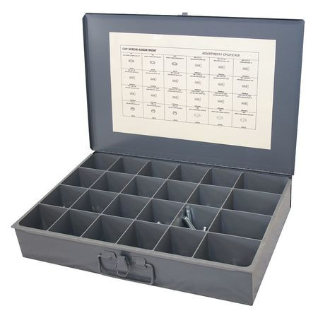 GRAINGER GLOBAL SOURCING CPS1PJC4GR SCREW/NUT/WASHER ASSORTMENT METRIC