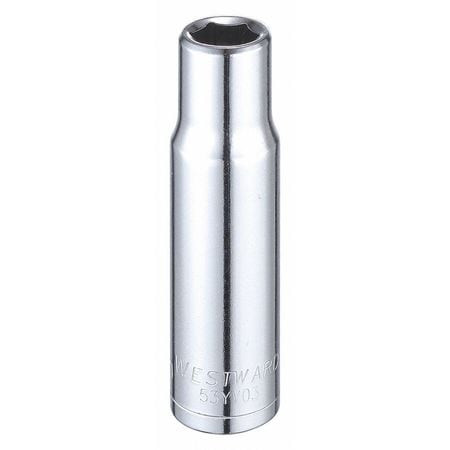 WESTWARD 53YV03 SOCKET 1/2 DRIVE METRIC 12MM SOCKET SZ