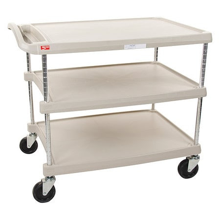 INSTOCK GRMY2030-34G LABORATORY UTILITY CART GRAY 35-1/2 H