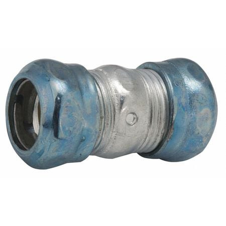 RACO 2952RT COUPLING,STEEL,OVERALL L 5 21/64IN