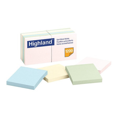 HIGHLAND 6549A POST-IT NOTES SS 3X3 HILAND PK12