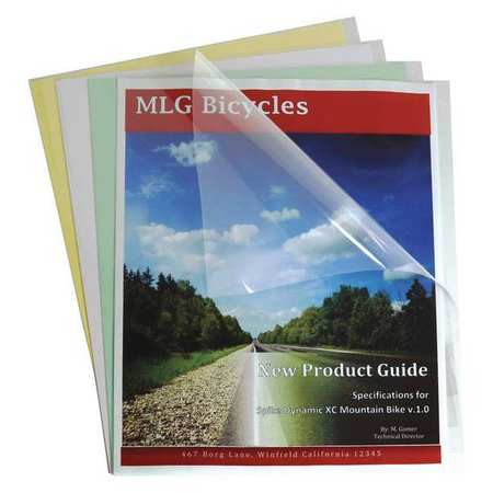 C-LINE PRODUCTS 31347-VINYL REPORT COVER ECONOMY VINYL CLEAR PK100