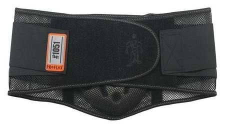 PRO-FLEX 1051-L BACK SUPPORT L 34IN TO 38IN 10INW BLACK