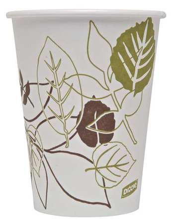 DIXIE PAPER PRODUCTS 2342PATH-PK1000 DISPOSABLE HOT CUP 12 OZ. WHITE PK1000