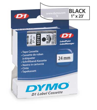 DYMO 45018-23-1/2 LABEL TAPE CARTRIDGE 23 FT L 1/2 W