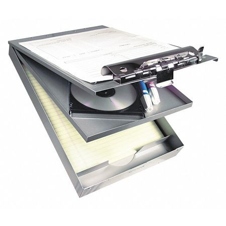 SAUNDERS 21017-8.5X12 ALUMINUM CLIPBOARD 8.5X12 IN. SILVER