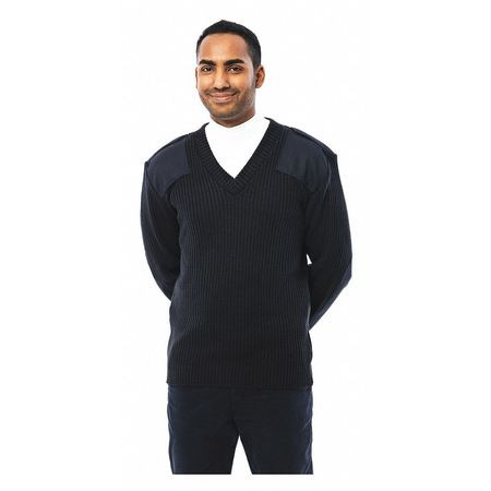 COBMEX 8081-DARK NAVY XL V-NECK MILITARY SWEATER DARK NAVY XL