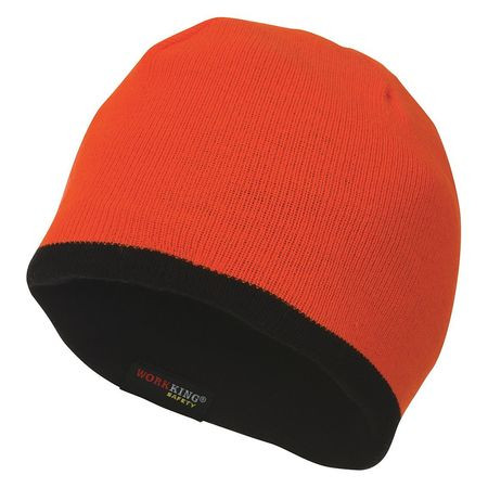 TOUGH DUCK SA2831-ORANGE BEANIE CAP HI-VIZ ORANGE UNIVERSAL
