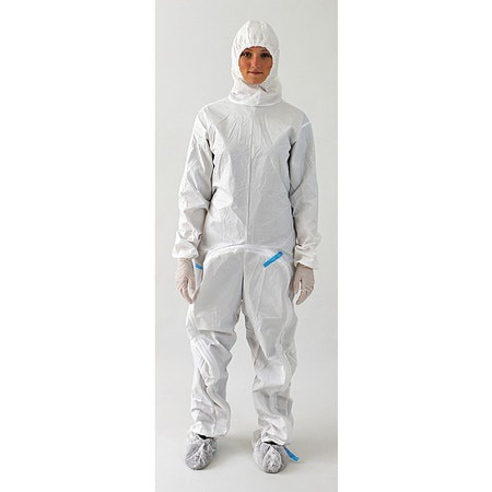 ANSELL S-BDSH-M HOODED DISPOSABLE COVERALLS M PK20