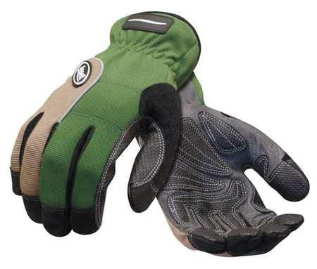 ANSELL 97-972-L CUT RESISTANT GLOVES BLACK/GREEN L PR
