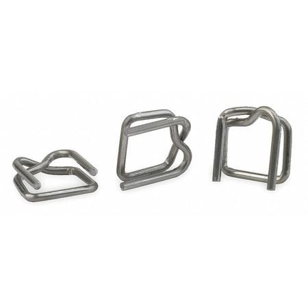 PAC STRAPPING PRODUCTS B-3A-2JFF2 STRAPPING BUCKLE 3/8 IN. PK1000