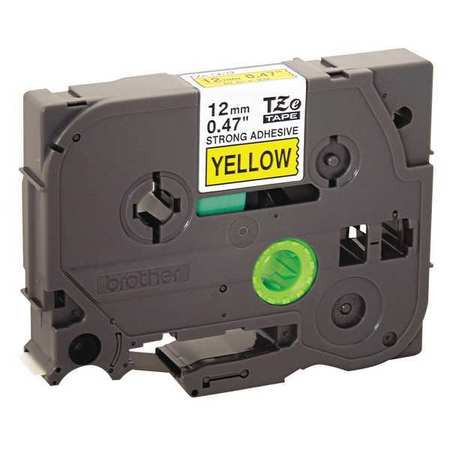 BROTHER TZES631-1/2 LABEL TAPE CARTRIDGE 1/2 BLACK/YELLOW