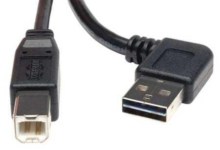 TRIPP LITE UR022-006-RA-A REVERSIBLE USB CABLE BLACK 6 FT.