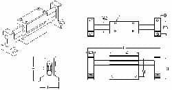 THOMSON INDUSTRIES 2CA080KEL24 SHAFT/BUSHING SLIDE SYS