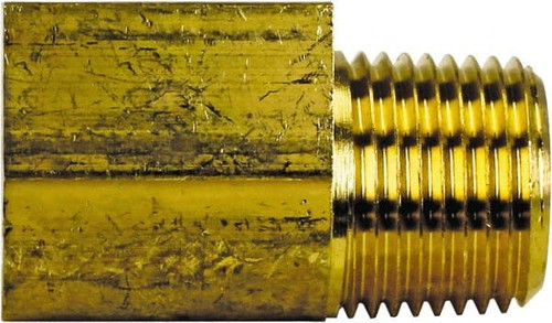 CERROBRASS P-116X-C 3/8 MALE THREAD X 3/8 FEMALE THREAD, BRA