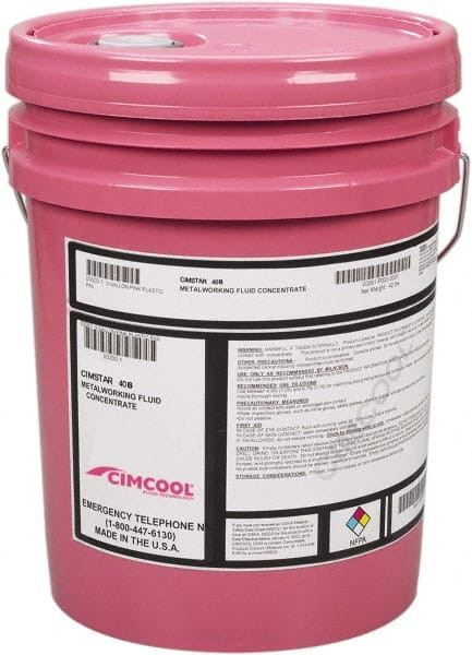 CIMCOOL B00892-P000 CIMSTAR 40B 5 GAL PAIL CUTTING & GRINDIN