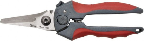 CLAUSS 19555 SHOP SHEARS,AMBIDEXTROUS,8" OVERALL L