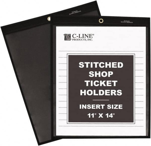 C-LINE PRODUCTS CLI45114 PACK OF (25) 25 PIECE CLEAR STITCHED SHO