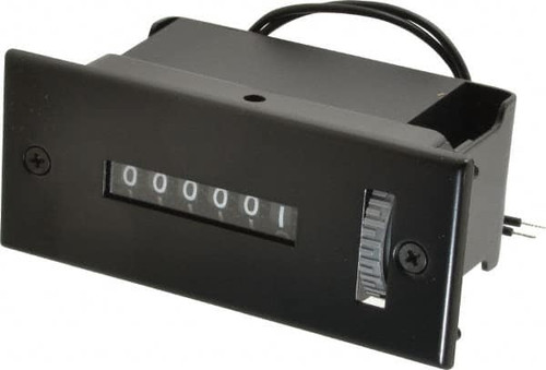 TRUMETER P2-1006 6 DIGIT WHEEL DISPLAY TOTALIZER